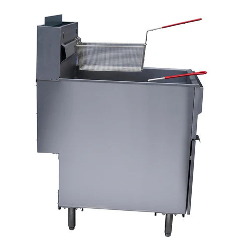 SABA GF45-N Commercial Deep Fryer Natural Gas 120,000 BTU 45 Lbs. Oil Capacity New