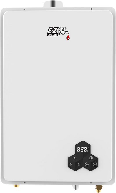 EZ Tankless Sapphire Series 12L 4.5 GPM 80,000 BTU Liquid Propane or Natural Gas Indoor Tankless Water Heater New