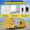 Vevor Concession Window 36" x 36" Aluminum Alloy Food Truck Service Window with 4 Sliding Screen Windows New