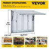 Vevor Concession Window 36" x 36" Aluminum Alloy Food Truck Service Window with 4 Sliding Screen Windows New