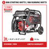 Industrial Generator SCGH8500 specs graphic