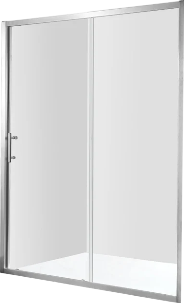 Anzzi SD-AZ052-02BN Halberd Shower Door 60