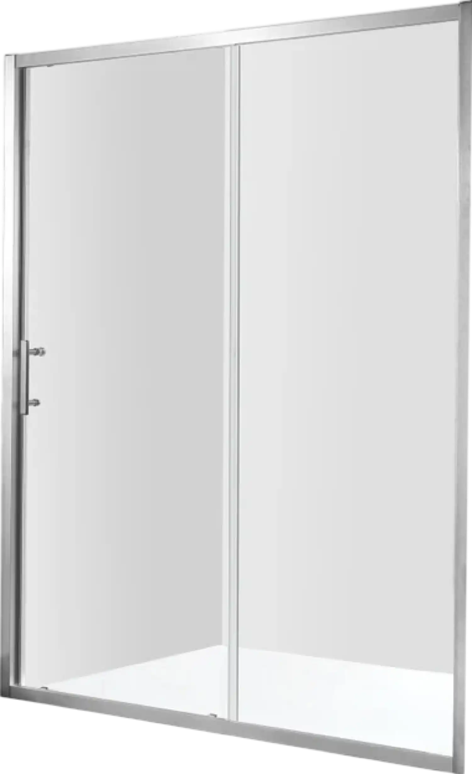 Anzzi SD-AZ052-02BN Halberd Shower Door 60