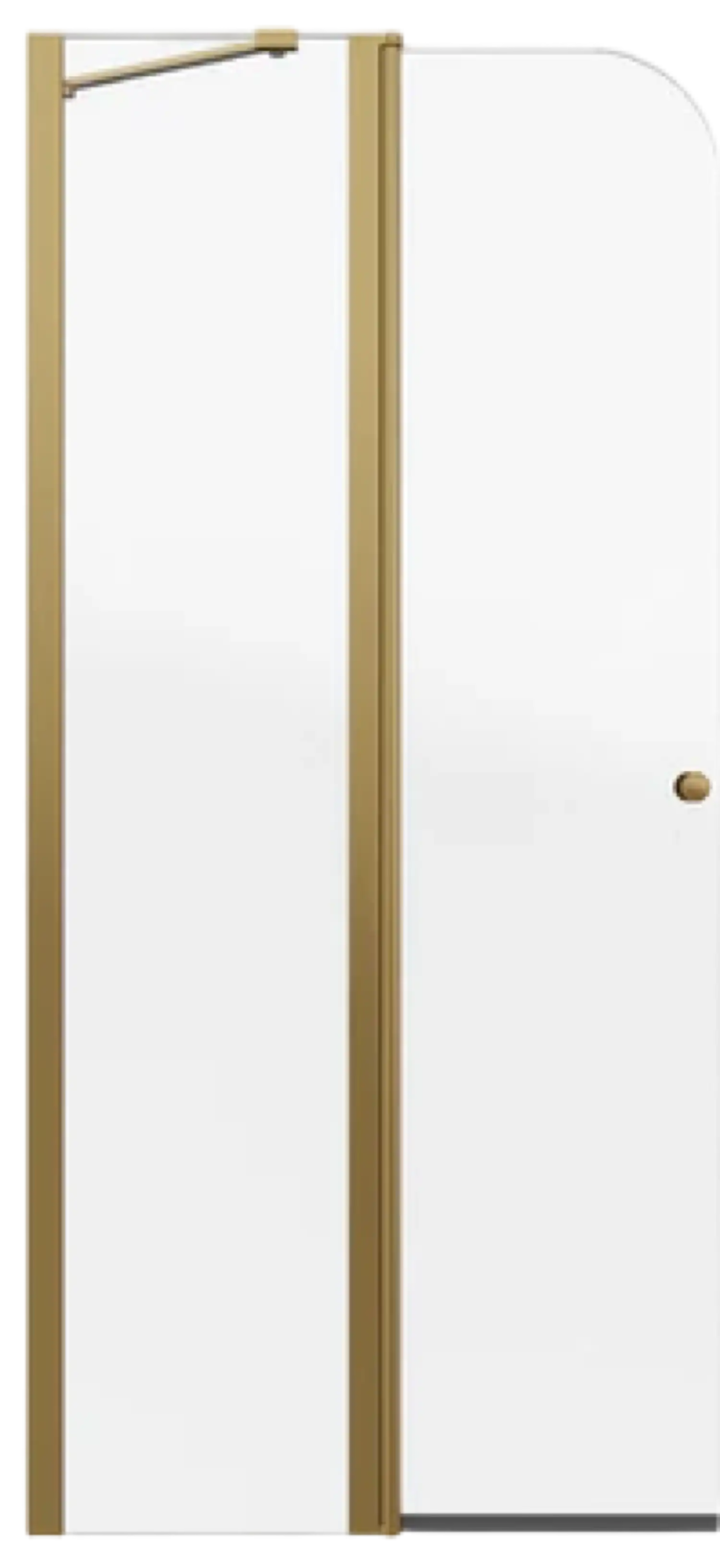 Anzzi SD-AZ14-01BG Romance Shower Door 72