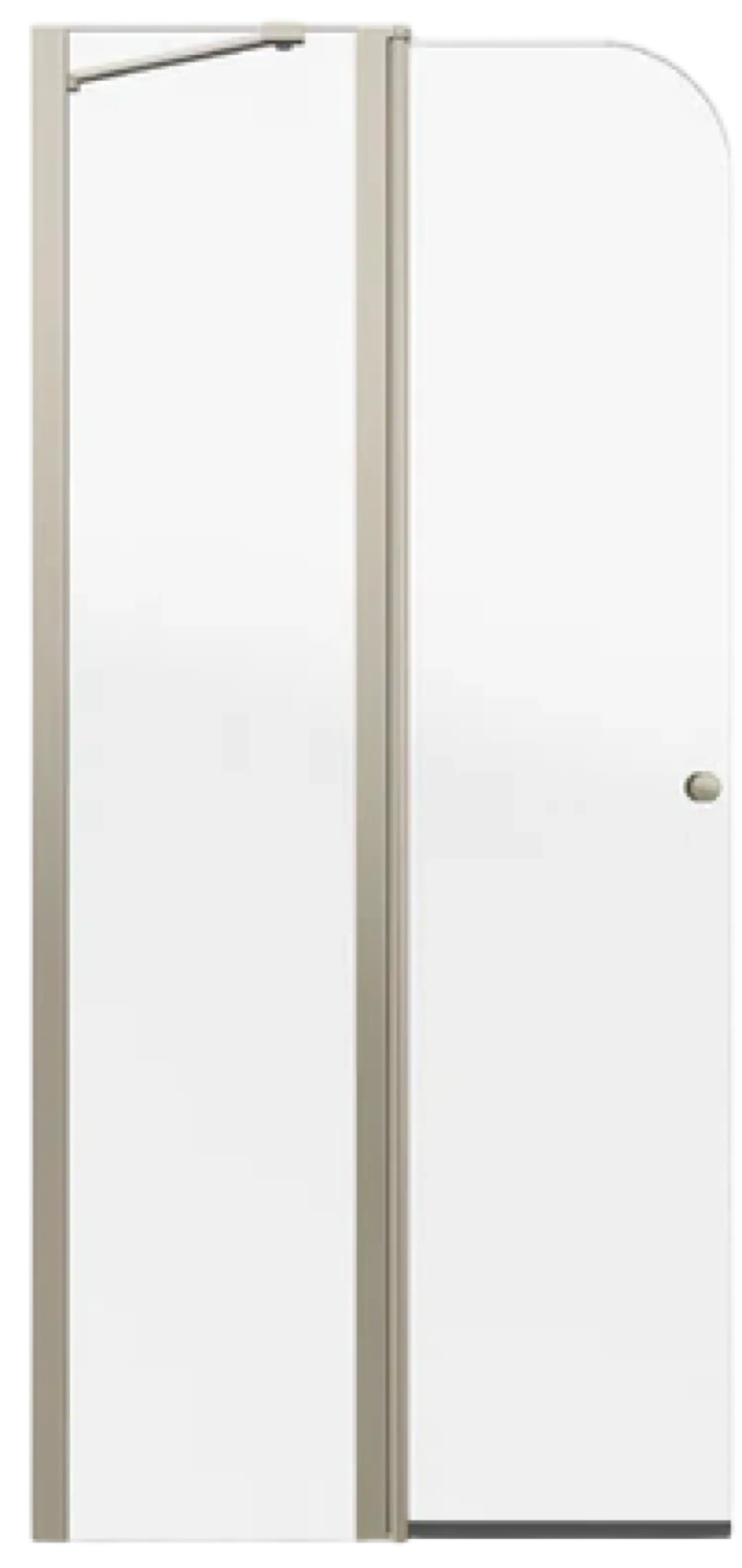 Anzzi SD-AZ14-01BN Romance Shower Door 72