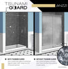 Anzzi SD-AZ15-01MB Enchant Shower Door 70" x 60.4" Sliding Framed Tempered Glass New