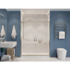 Anzzi SD-AZ15-01BN Enchant Shower Door 70" x 60.4" Sliding Framed Tempered Glass New