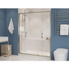 Anzzi SD-AZ15-01BN Enchant Shower Door 70" x 60.4" Sliding Framed Tempered Glass New