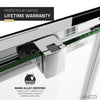 Anzzi SD-AZ15-01CH Enchant Shower Door 70" x 60.4" Sliding Framed Tempered Glass New