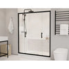 Anzzi SD-AZ15-01MB Enchant Shower Door 70" x 60.4" Sliding Framed Tempered Glass New