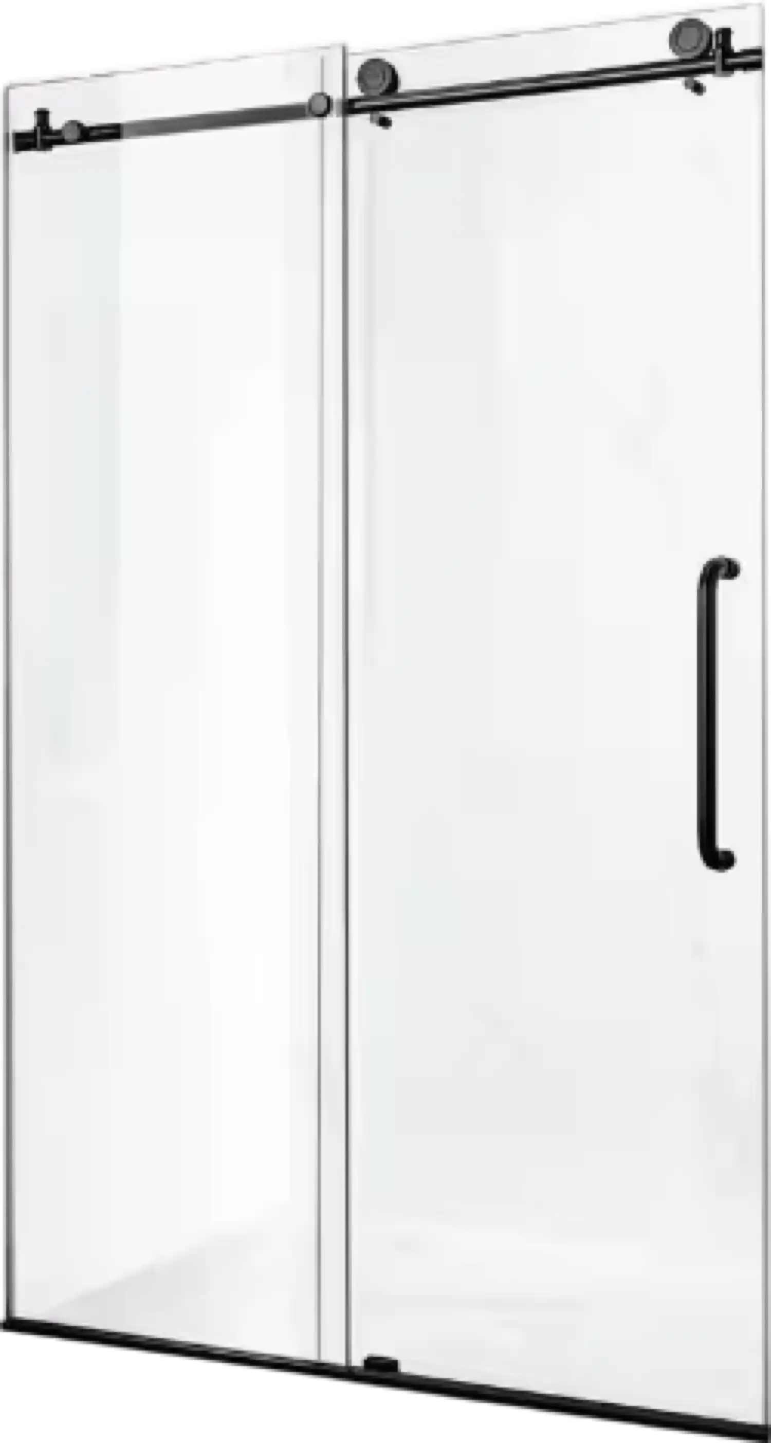 Anzzi SD-AZ8077-01BN Leon Shower Door 48