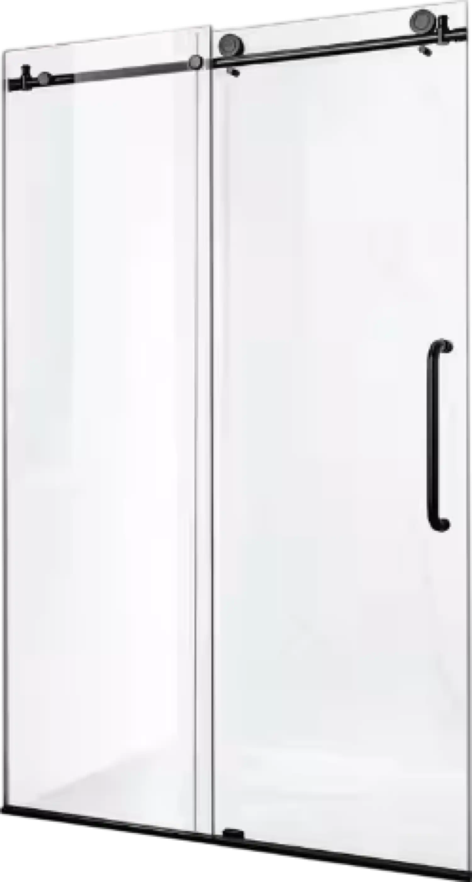 Anzzi SD-AZ8077-02MB Leon Shower Door 60