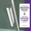 Anzzi SD-FRLS05702BN Rhodes Shower Door 60" x 76" Sliding Frameless Tempered Glass New