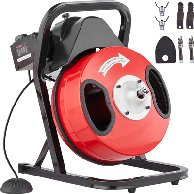 Vevor Drain Cleaning Machine 50' x 1/2