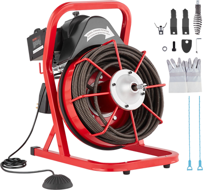 Vevor Drain Cleaning Machine 75' x 1/2