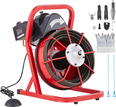Vevor Drain Cleaning Machine 75' x 3/8