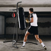 Vevor Punching Bag Stand 2-in-1 Adjustable Height Steel Rack for Heavy Bag and Speed Bag Holds Up to 400 Lbs. New