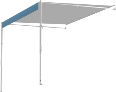 Vevor Manual RV Awning 15' with Heavy-Duty PVC Fabric New