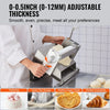 Vevor Manual Dough Sheeter Machine 0–0.5" Adjustable Thickness Stainless Steel Pastry Roller New