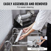 Vevor Manual Dough Sheeter Machine 0–0.5" Adjustable Thickness Stainless Steel Pastry Roller New
