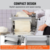 Vevor Manual Dough Sheeter Machine 0–0.5" Adjustable Thickness Stainless Steel Pastry Roller New