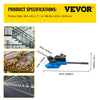 Vevor SBG-40 High-Hardness Steel Metal Scroll Bender 3-in-1 Scroll Radius and Angle Bending New