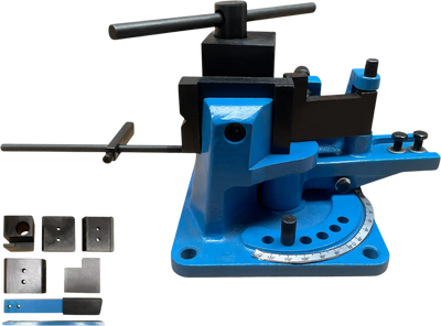 Vevor UB-100 Manual Universal Rebar Bender Heavy-Duty Steel 120° Bending Angle for Flat Round and Strip Steel New