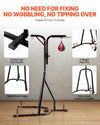 Vevor 2-in-1 Heavy Duty Punching Bag Stand Adjustable Steel Frame New