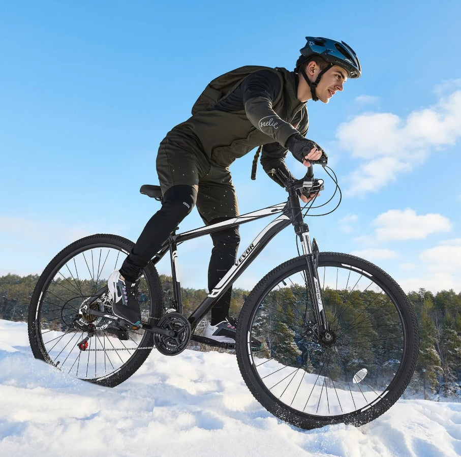 Vevor Mountain Bike 29" 21-Speed Dual Disc Brakes and Front Suspension New