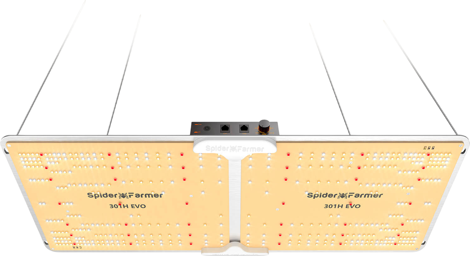 Spider Farmer SF2000 Full Spectrum 3000K 5000K 660nm-665nm IR Grow Light with LM301B Diodes & Dimmable Mean Well Driver New