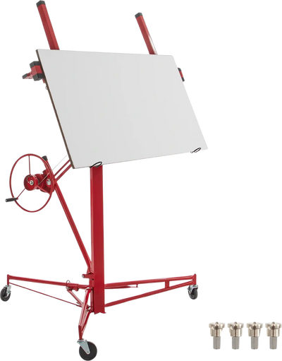 Vevor Drywall Rolling Lifter Panel 16' Lift Height 150 lbs. Weight Capacity 48