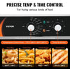 Vevor Commercial Electric Deep Fryer Dual Tank 2 x 9 Qt 3500W Countertop New