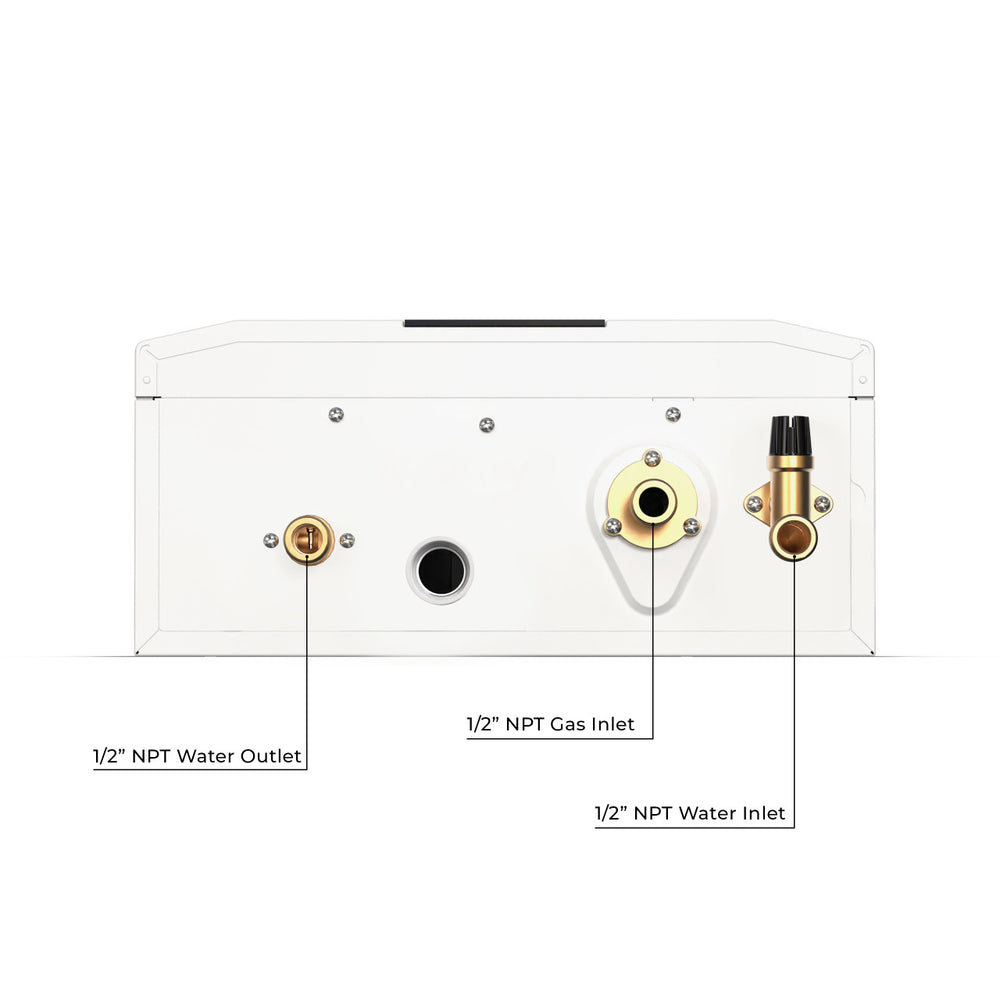 Eccotemp SH12-A SmartHome Tankless Water Heater Liquid Propane 4 GPM Indoor Wi-Fi Open Box