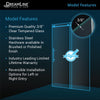 DreamLine Enigma Air Sliding Shower Enclosure 34.75" x 48.37" x 76" Brushed Stainless Steel New