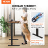 Vevor Electric Standing Desk 47.2" x 23.6" 180 Lbs. Capacity 28.3" to 45.1" Height Adjustable with Drawer New