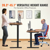 Vevor Electric Standing Desk 47.2" x 23.6" 180 Lbs. Capacity 28.3" to 45.1" Height Adjustable with Drawer New