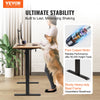 Vevor Electric Standing Desk 47.2" x 23.6" 180 Lbs. Capacity 28.3" to 45.1" Height Adjustable New