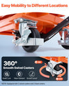Vevor Hydraulic Lift Table 500 Lb 47.2" Height Double Scissor with Non-Slip Pad New