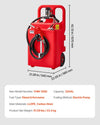 Vevor Portable Diesel Fuel Caddy 32 Gal with 12V Electric Pump New