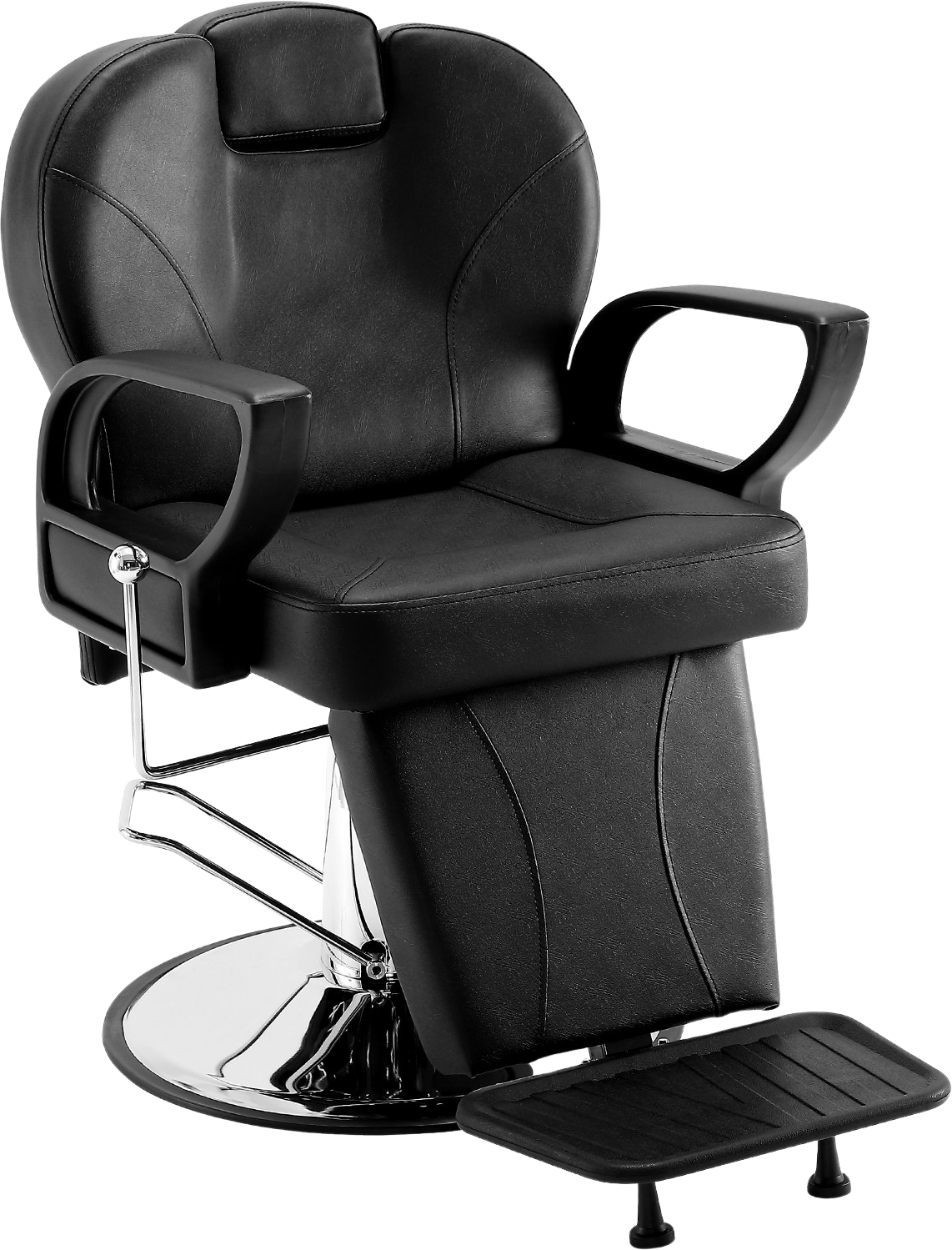 Vevor Salon Chair 360° Swivel Hydraulic Height-Adjustable with 90°-130° Reclining Backrest 330 lbs Capacity New