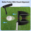 Costway Golf Club Set 10 Piece Complete Package with Driver Irons Putter and Stand Bag 42076519 New