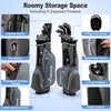 Costway Golf Club Set 10 Piece Complete Package with Driver Irons Putter and Stand Bag 42076519 New