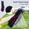 Costway Golf Club Set 11 Pieces Complete Package with Driver Irons Putter and Bag 13896427 New
