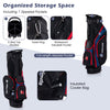Costway Golf Club Set 11 Pieces Complete Package with Driver Irons Putter and Bag 13896427 New