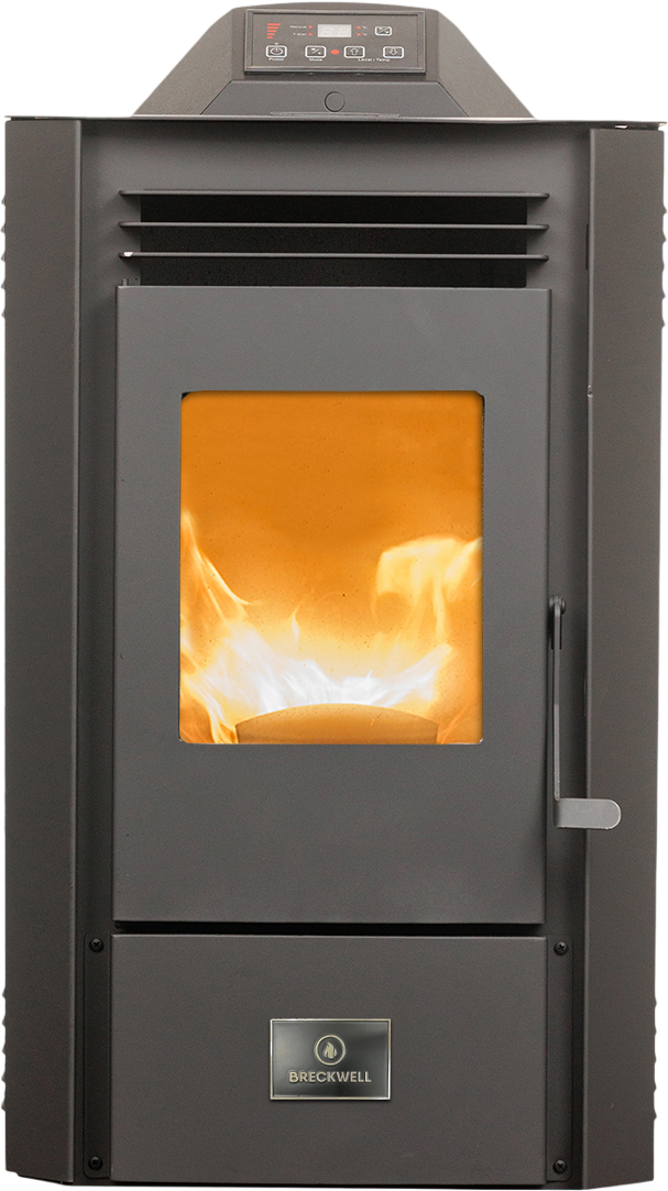 Breckwell SP500 Pellet Stove 1,300 Sq. Ft 25,000 BTU with Remote and Blower New