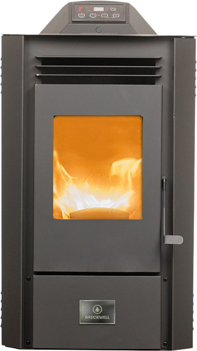 Breckwell SP500 Pellet Stove 1,300 Sq. Ft 25,000 BTU with Remote and Blower New