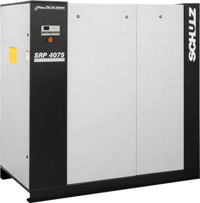 Schulz Flex Air Compressor 75 HP 460V 3-Phase 305 CFM 125 PSI SRP-4075 FLEX New