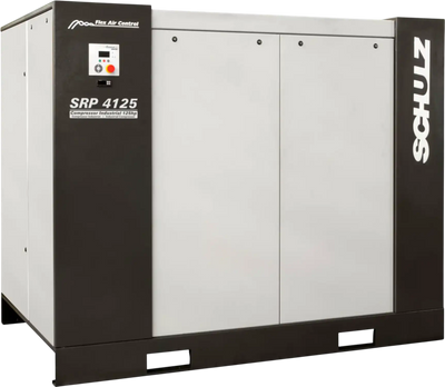 Schulz Flex Rotary Screw Air Compressor 125 HP 460V 3-Phase 500 CFM 125 PSI SRP-4125 FLEX New