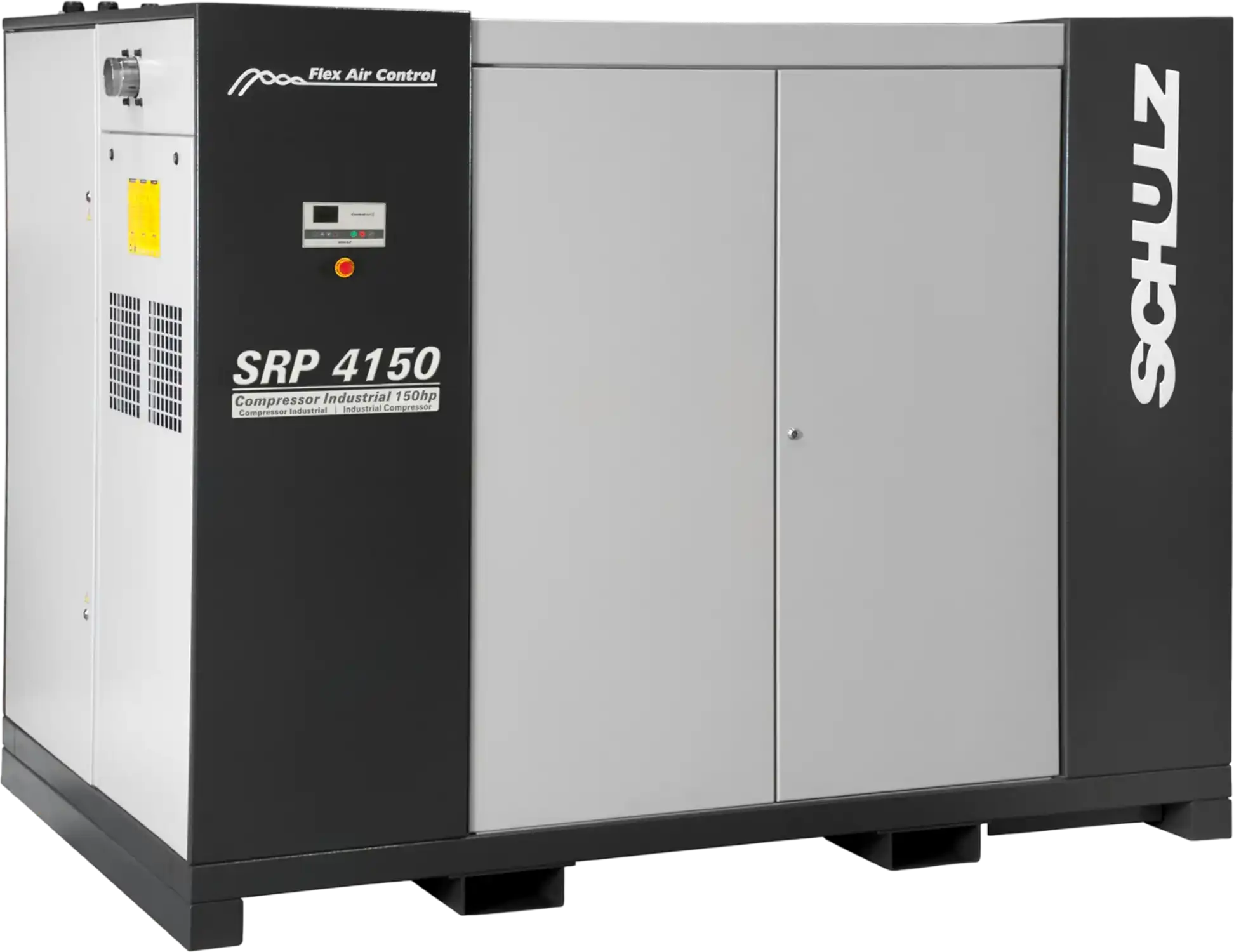 Schulz Flex Line Rotary Screw Air Compressor 150 HP Variable Speed SRP-4150 FLEX New