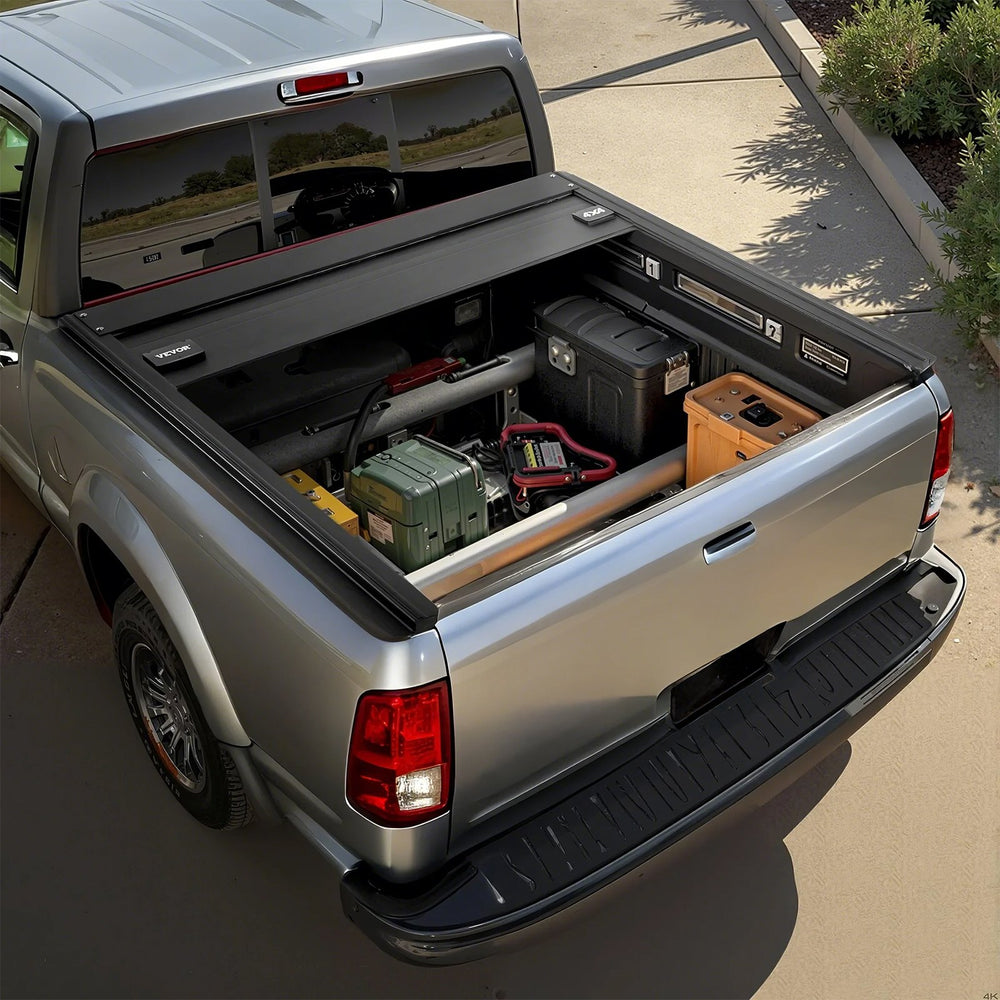 Vevor Truck Bed Tonneau Cover Retractable 5.5' Hard Cover for 2009–2024 Ford F-150 New